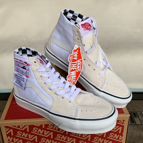 VANS SK8-Hi TAPERED DIY White/True White WMNS - Picture 4 of 15